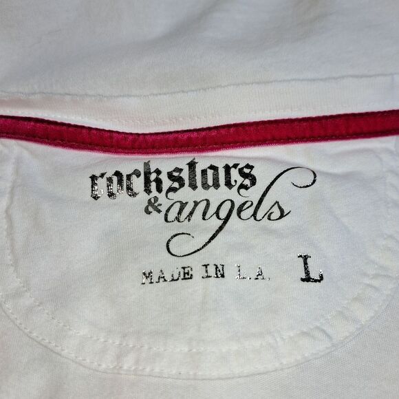 Rockstars and Angels Freedom Tee American Flag - Picture 7 of 9